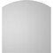 Ekena Millwork Arch Top Surface Mount PVC Gable Vent: Functional, w/ 2"W x 1-1/2"P Brickmould Frame, 26"W x 28"H GVPAR26X2802SF - alternate 3